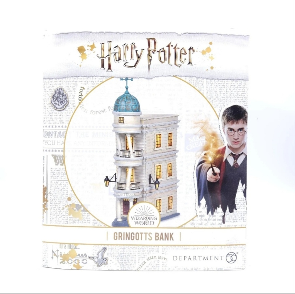 Dept 56 GRINGOTTS BANK Harry Potter Village 6005616 BRAND NEW